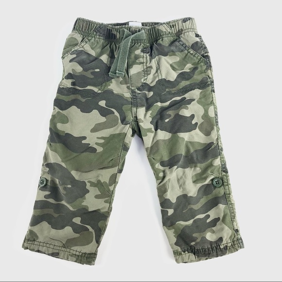 Camouflage lined pants